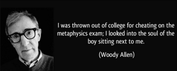 Woody allen quote